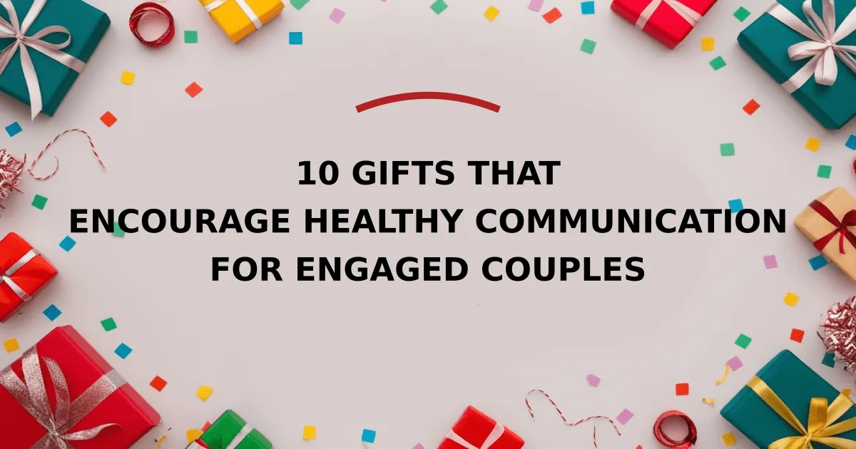 10 Gifts That Encourage Healthy Communication for Engaged Couples